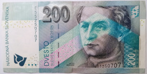 Szlovákia 200 korona 2002 VF 2.
