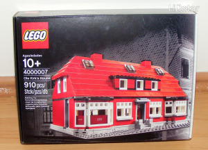 Lego Exclusive 4000007 Ole Kirks House Dolgozói szett Ritka ÚJ BP - VIII. ker