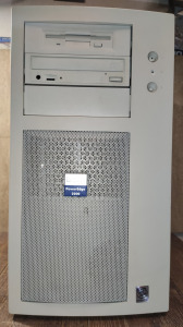 RETRO PC komplett gép - DELL PowewrEdge 2200 - DUAL CPU - SLOT 1 - Pentium II 233 - DIAMOND VIPER