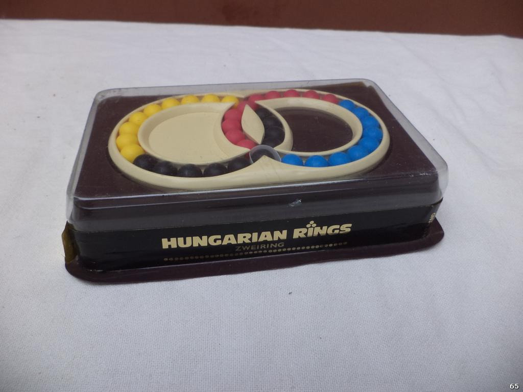 [ABC] Hungarian Rings retro logikai játék, Új (7370)