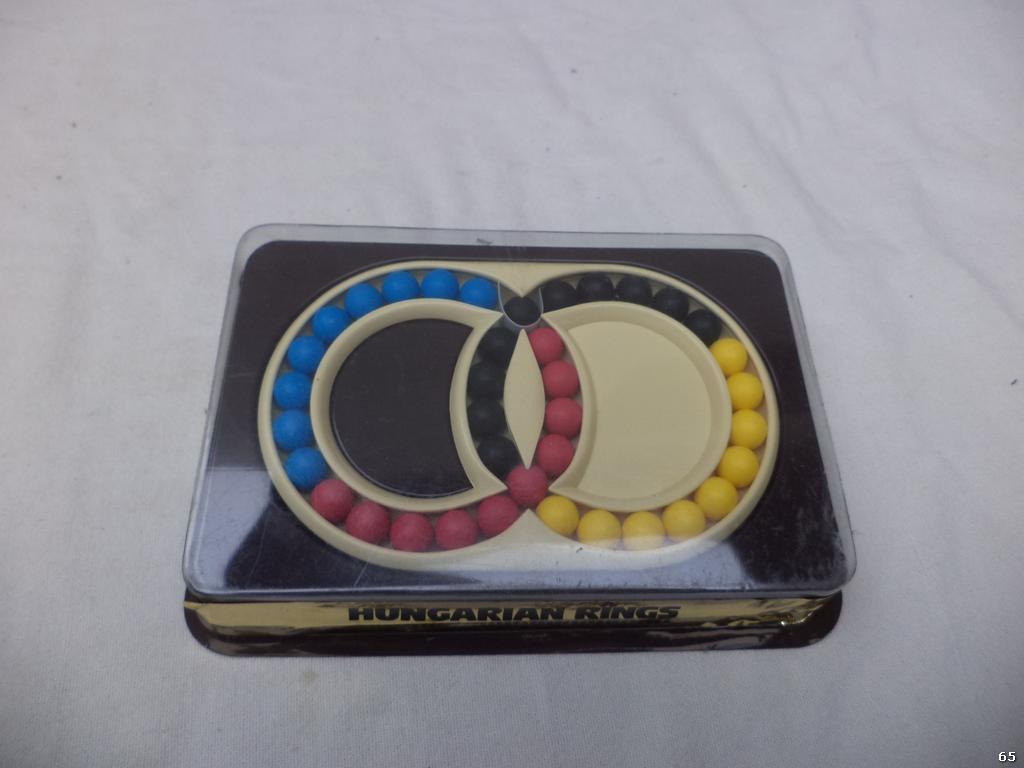 [ABC] Hungarian Rings retro logikai játék, Új (7370)