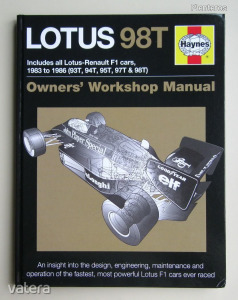 Lotus 98T Includes all Lotus-Renault F1 cars 1983-1986 (93T, 94T, 95T, 97T, 98T) Forma 1, Formula 1