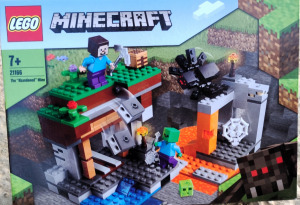 Új 21166 LEGO Minecraft elhagyatott bánya építőjáték építőkocka