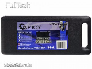 GEKO hosszított torx készlet,sűrített torx 41db.G10035