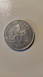Ezüst 200 Forint MNB 1992