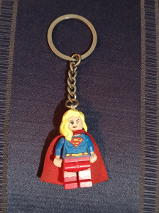 LEGO Supergirl kulcstartó