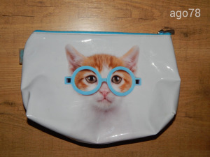 Új Catseye London cicás kozmetikai táska /neszesszer