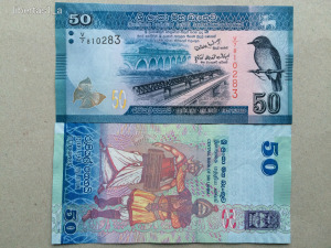 Sri Lanka 50 rupees 2010. HAJTATLAN ( UNC )