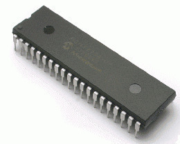 Microchip PIC16F877A-I/P mikrokontoller IC