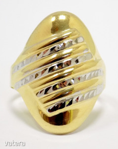 Mutatós arany gyűrű (ZAL-Au 98098)