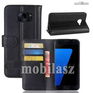Notesz tok,SAMSUNG SM-G930 Galaxy S7,Fekete