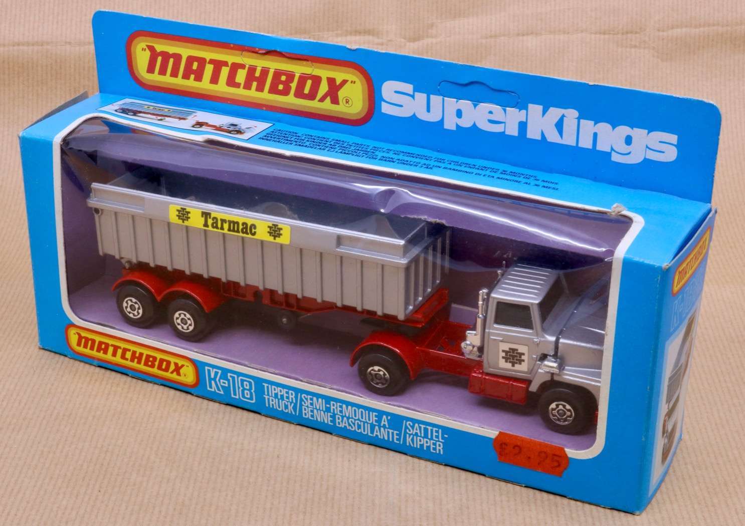 Matchbox SuperKings K 18 Ford LTS Tipper Truck Tarmac Vatera hu matchbox-superkings-k-18-ford-lts-tipper-truck-tarmac-vatera-hu