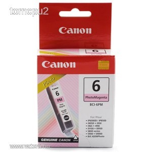 Canon BCI-6PM tintapatron magenta 6