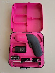 Bosch IXO Colour Pink Lady csavarbehajtó, új,