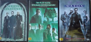 Mátrix DVD sorozat 3 film