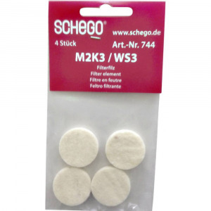 Schego 744 Tartalék szűrő filc anyag 4 részes készlet