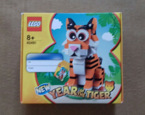 PROMÓCIÓS Lego ÚJ  40491 a TIGRIS ÉVE, boltban NEM kapható. Creator City Friends Duplo Ideas