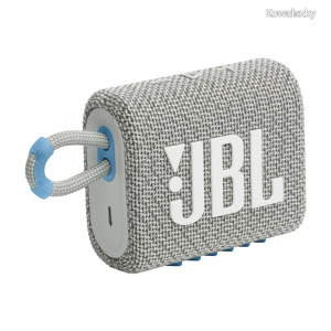 JBL Go 3 Eco Bluetooth Portable Waterproof Speaker White JBLGO3ECOWHT