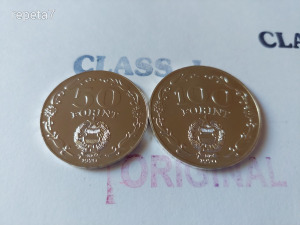 1970 ezüst Felszabadulás 50 és 100 forint UNC