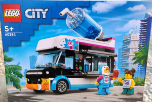 Új 60384 LEGO City üdítős kocsi építőjáték építőkocka