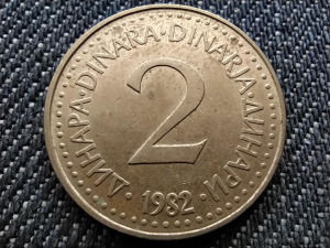 Jugoszlávia 2 Dínár 1982 (id28075)