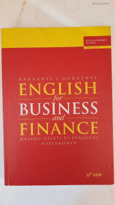 dr. Radványi Tamás, Görgényi István: English for Business and Finance (*110)