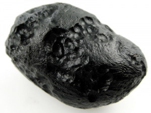TEKTIT Thailandit, meteorit gyűjteményből SZÉP FORMA gyűjteményes darab GARANCIÁVAL