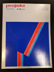 Projekt - lengyel művészeti folyóirat 1979/3. száma, poszter melléklettel