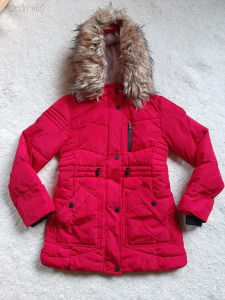 140-es szép, meleg kislány kabát (meghosszabbítva: 3332755484) - Vatera.hu Kép
