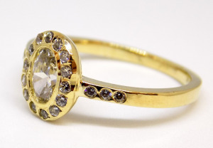 Köves arany gyűrű (ZAL-Au 106715)
