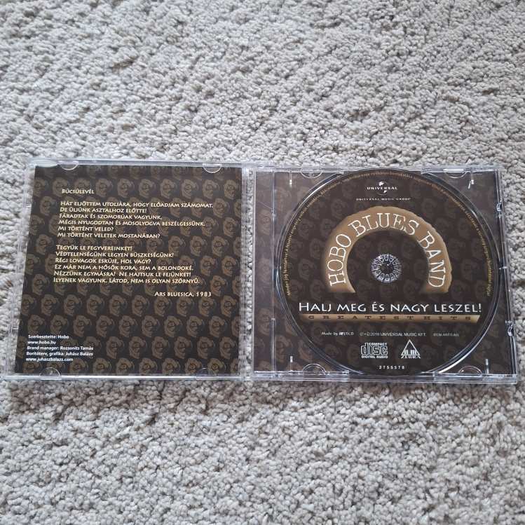 HOBO BLUES BAND - HALJ MEG ÉS NAGY LESZEL! - GREATEST HITS CD