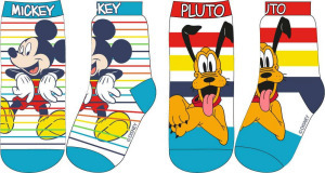 zokni szett/2db Disney Mickey és Pluto 31-34
