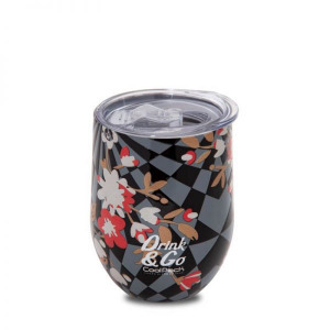 Cool Pac Drink & Go utazóbögre / duplafalú fém pohár - 350 ml - Venice