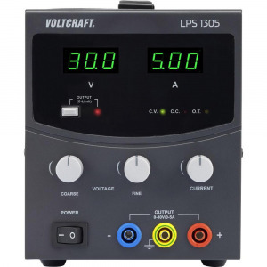Szabályozható lineáris labortápegység - 30 V/DC - 5 A 150W VOLTCRAFT LPS1305