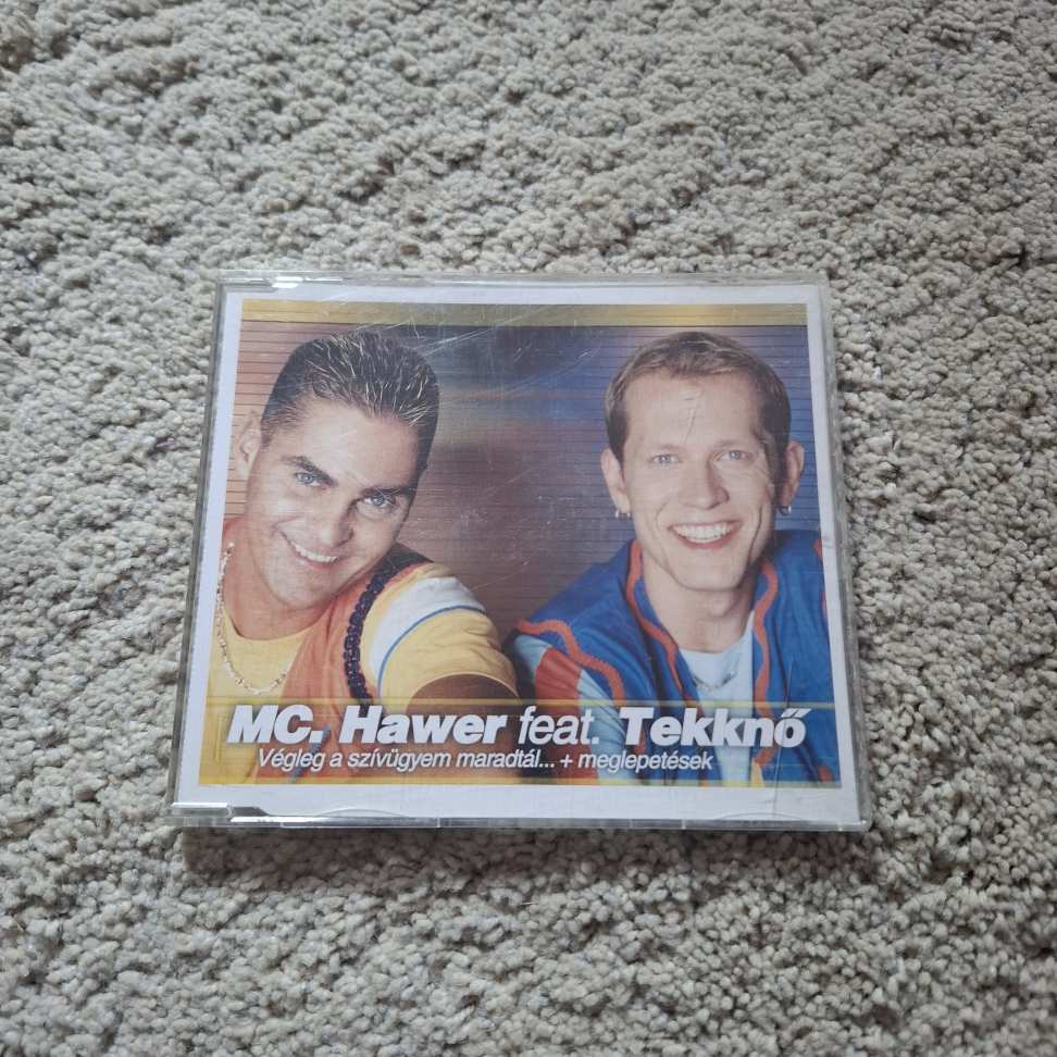 MC HAWER FEAT TEKKNŐ - VÉGLEG A SZIVÜGYEM MARADTÁL + MEGLEPETÉSEK MAXI CD