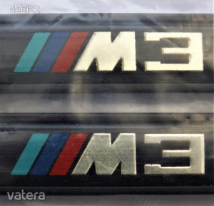 Oldtimer BMW M3 oldalsó embléma párban