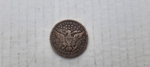 USA ezüst 1/4 Dollár 1914 - tartás 1 Ft.NMÁ!