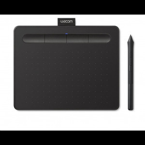 Wacom Intuos S Bluetooth digitális rajztábla fekete (CTL-4100WLK-N) (CTL-4100WLK-N)