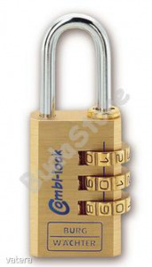 BURG WACHTER CombiLock80 20MSB számzáras lakat Combi Lock 80 20 M SB