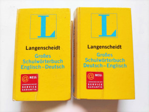 Langenscheidt Grosses Schulwörterbuch Englisch- Deutsch/ De-En