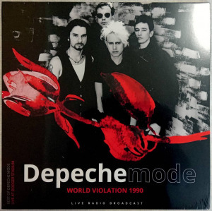 Depeche Mode – World Violation 1990 live LP bakelit (vinyl) lemez