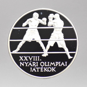 2004  Nyári Olimpia  ezüst 5000 Forint   PP  -FIX576