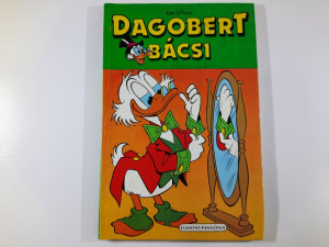 Dagobert bácsi, ritka Vidám zsebkönyv 1990/2 / színes képregény 96 oldalas (Walt Disney) jó állapot!
