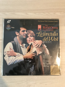 PUCCINI: LA FANCIULLA DEL WEST - LaserDisc / LaserVision / CD Video / CDV / CD-V / CD+V