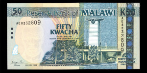 Malawi 50 kwacha 2004 - emlékkiadás - Pick 49 - UNC, banktiszta