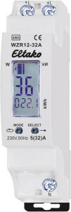 Eltako WZR12-32A Váltóáram fogyasztásmérő digitális 32 A 1 db