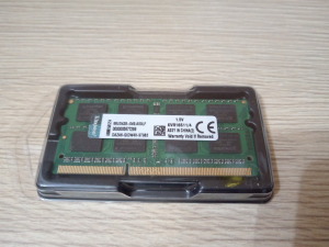 Kingston 4GB DDR3 1600mhz notebook laptop memória ram pc3-12800 használt de hibátlan