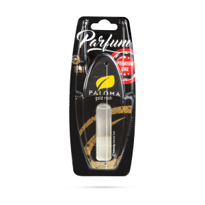 Autós illatosító Paloma Premium line Parfüm GOLD RUSH autóillatosító