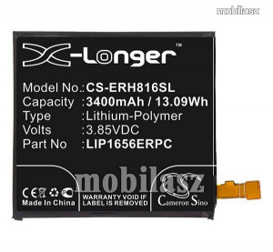 CAMERON SINO SONY Xperia XZ2 Premium (H8166/H8116/SOV38) akku 3400 mAh LI-Polymer - belső akku, b...