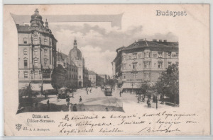 Budapest - Üllői út / Iparművészeti Múzeum, 1902 (T)